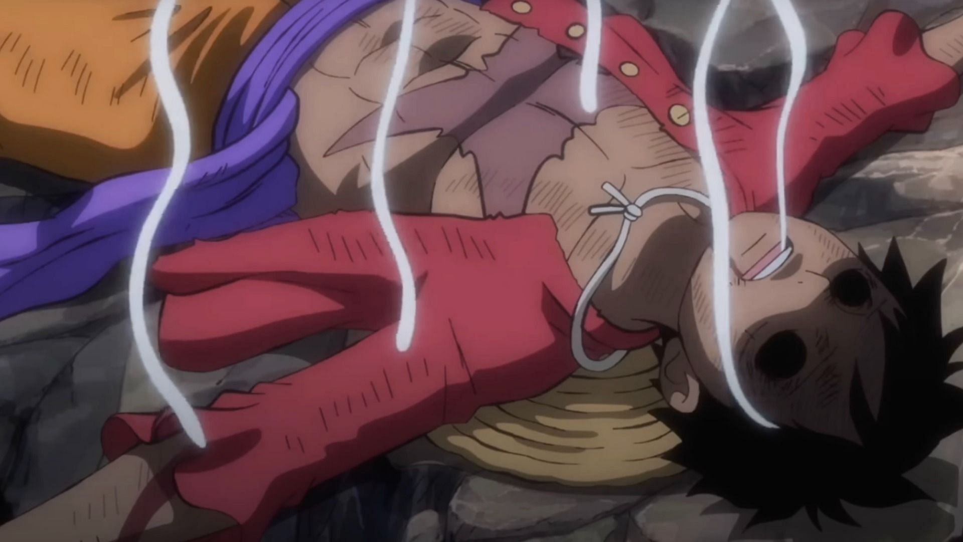 Luffy as seen in anime (Image via Toei Animation)